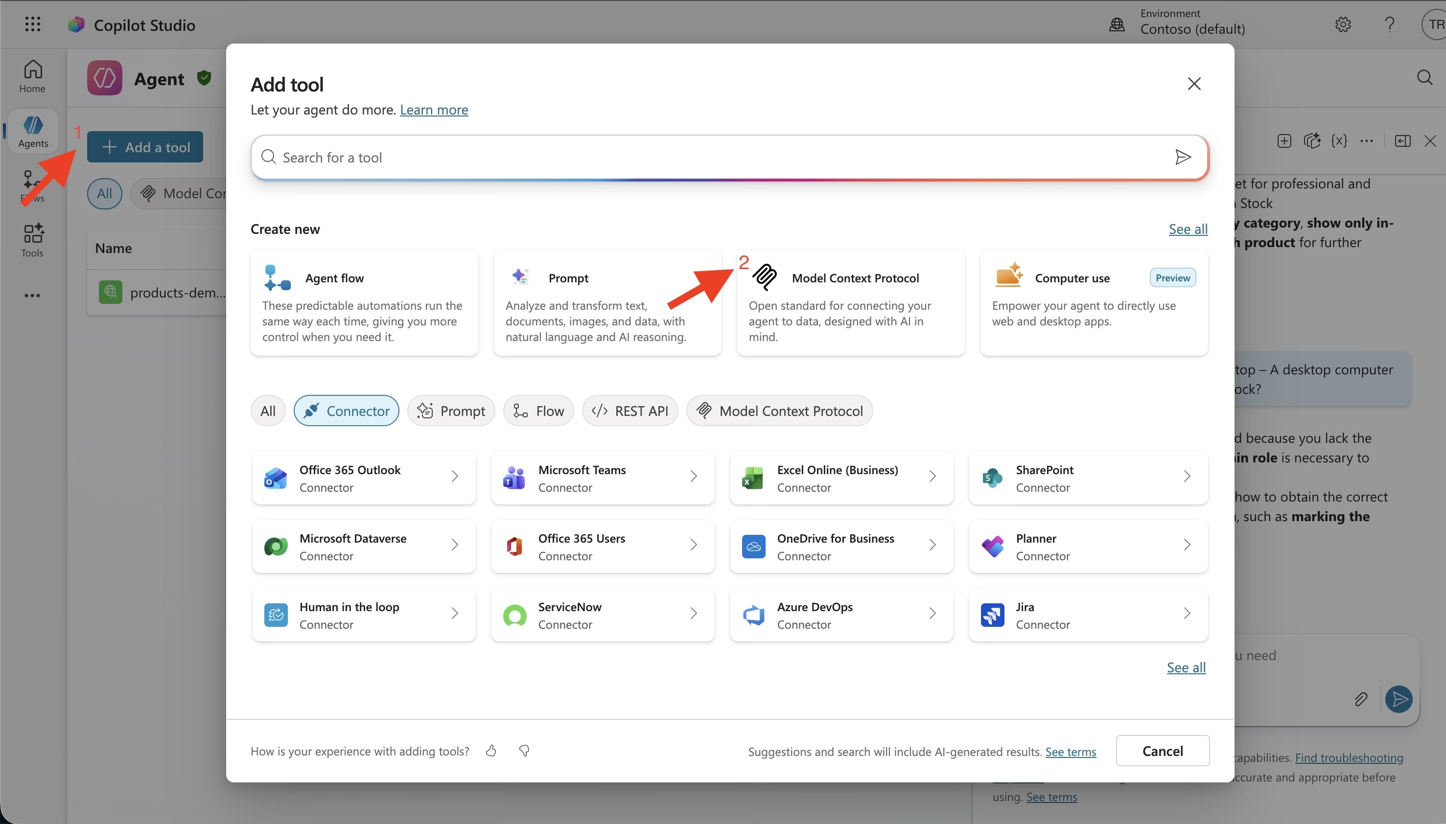 MCP Server Set up step 1